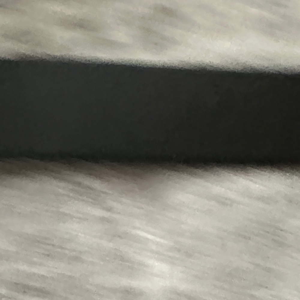 Guess Black Belt with Silver Lion Crest Buckle. Size 32 Inches. - Picture 4 of 11